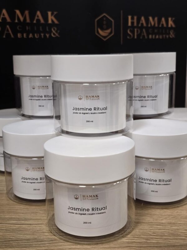 Jasmine Ritual - puder do kąpieli z kozim mlekiem - Hamak SPA Chill&Beauty