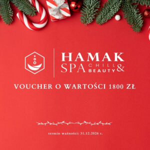 Hamak SPA - Voucher Świąteczny - 1800 zł